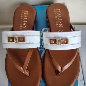 Italian Shoemakers Elvira Size 6.5 Women's Sandals